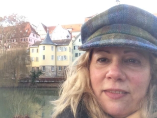 La torre donde vivió Hölderlin su locura, Tübingen, Alemania 2019