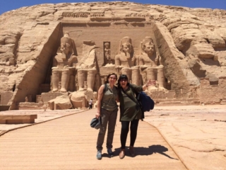 Encuentro imprevisto en Abu Simbel, Egipto 2014