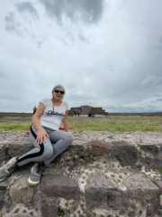 Luciendo Thathandlung en Teotihuacán, México 2021