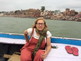 Honrando a los muertos, Benarés, India 2019