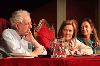 Mirando de frente al Islam en el Ateneo de Madrid, con Teresa Oñate y Javier Sádaba, 2013.