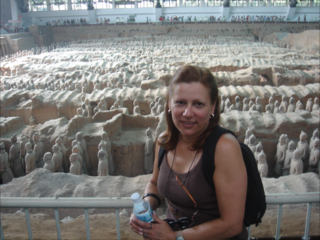 "Todo pasa y nada queda", Tumba imperial de los guerreros de Xian, China 2006.